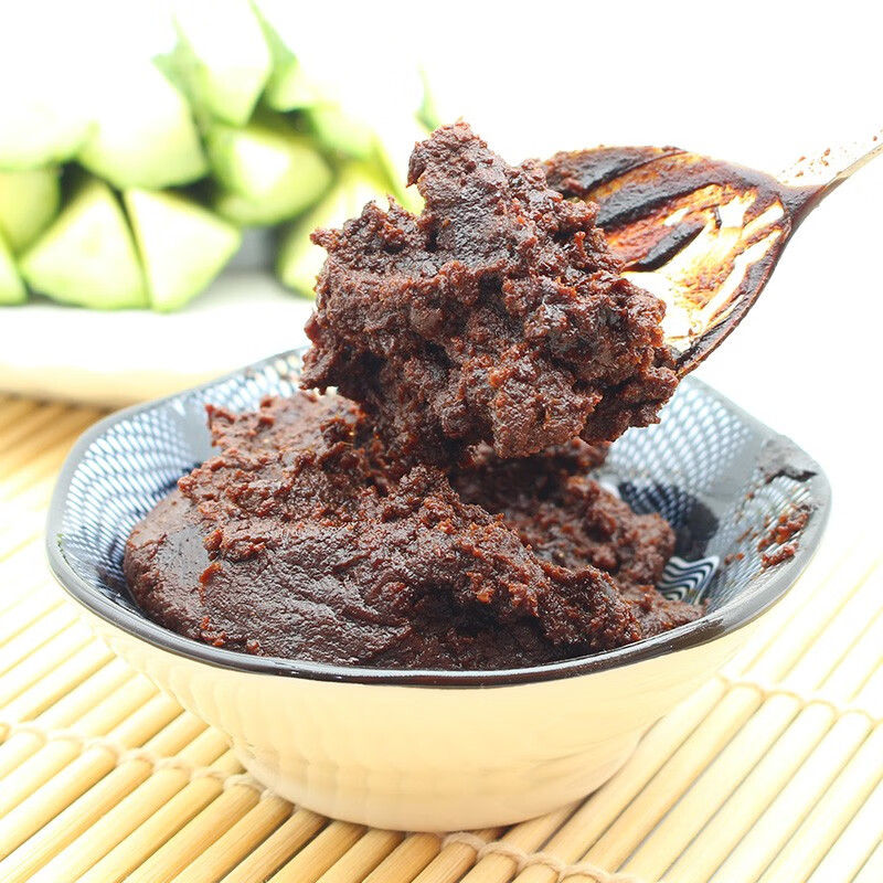 王致和干黄酱180g2正宗老北京炸酱面杂酱葱伴侣黄豆豆瓣酱干黄酱180g