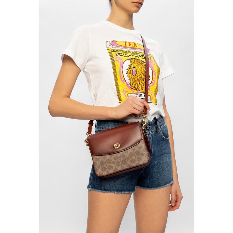 蔻驰coach 手提包女士奢侈品cassie手提包 图片色 uni【图片 价格