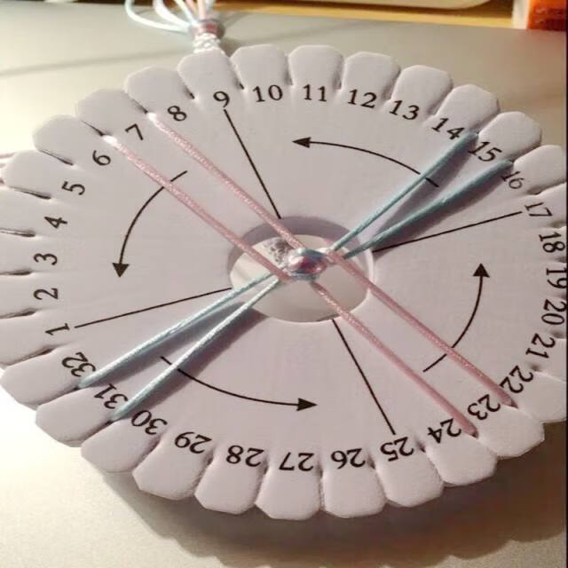 盘编器圆型方型盘编器编织手链手环项链手绳工具diy手工材料工具方编