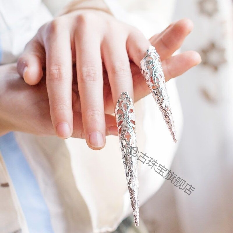 甲套宫廷如懿传古风指甲套金银长护甲皇后古代甄嬛延禧攻略同款1号