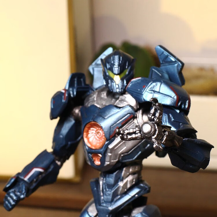 万代(bandai)同款装甲环太平洋机甲危险流浪者版可发光可动模型玩具男