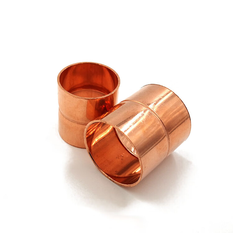 紫铜直接 铜管直通 空调铜管焊接接头铜对接 铜配件铜接头6.