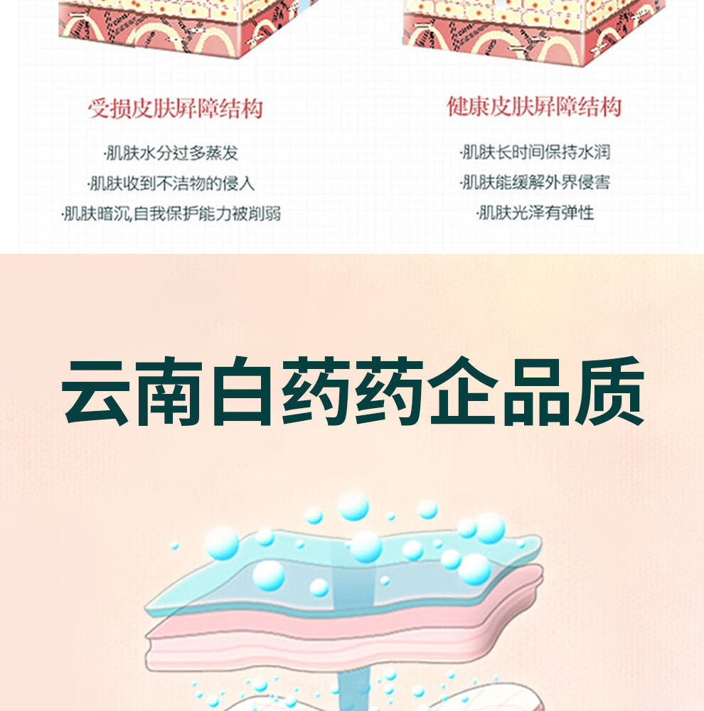 云南白药泰邦疤痕凝胶疤20克支1支