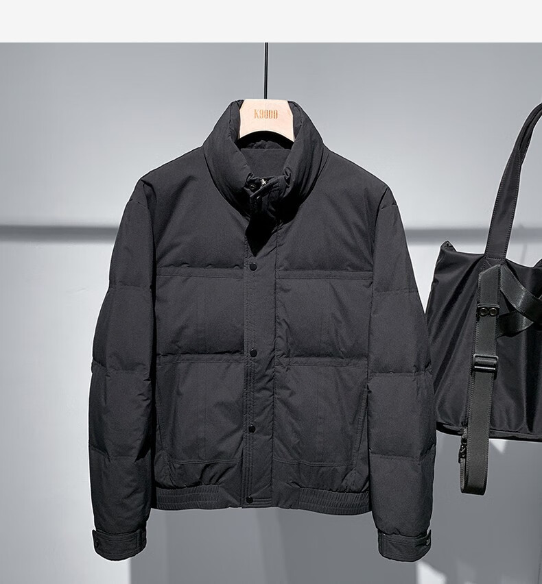 太子龙tedelon羽绒服男冬季立领休闲上衣宽松时尚外套青年个性防寒服