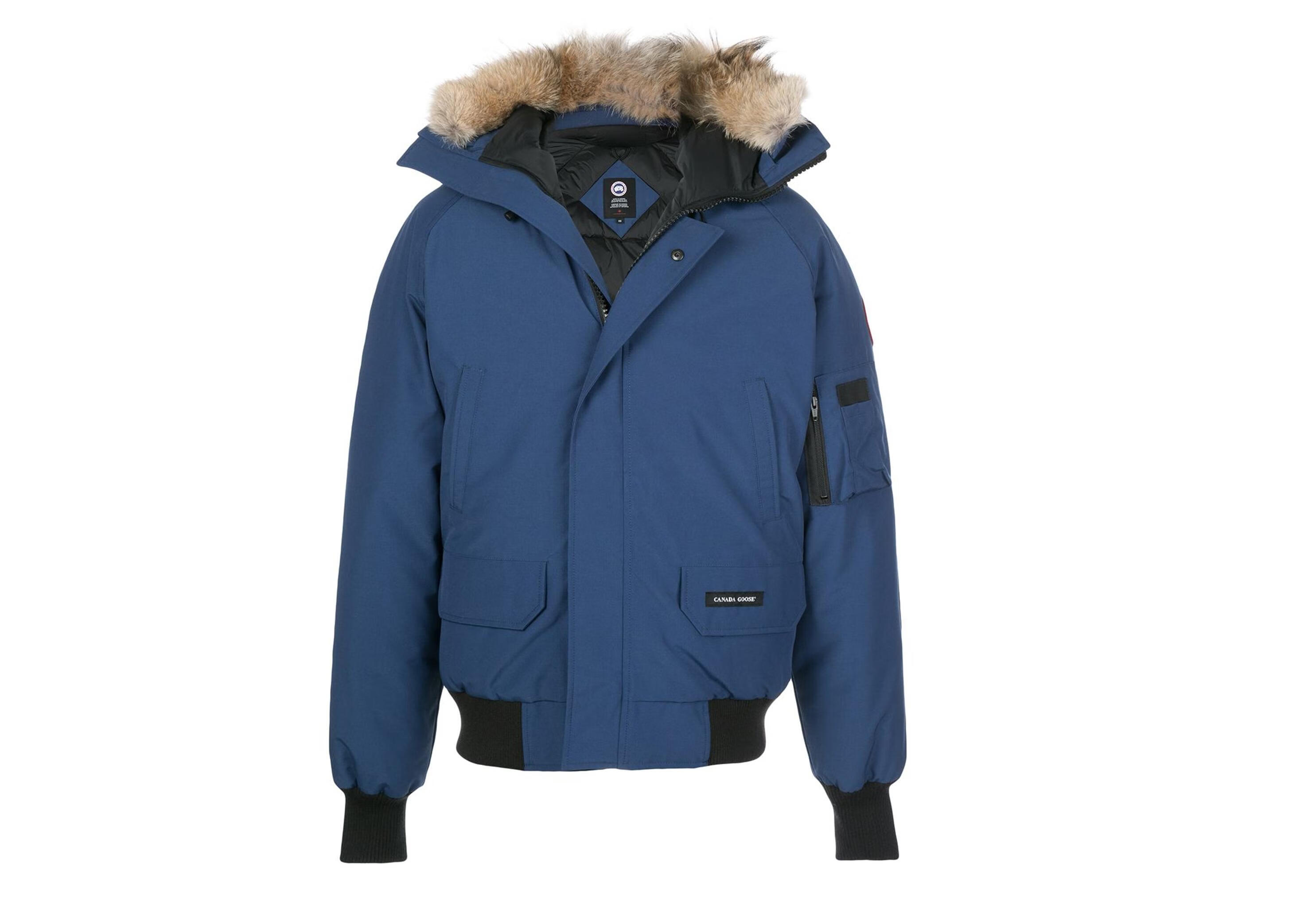 加拿大鹅(canada goose)男士chilliwack衬垫夹克 蓝色 m