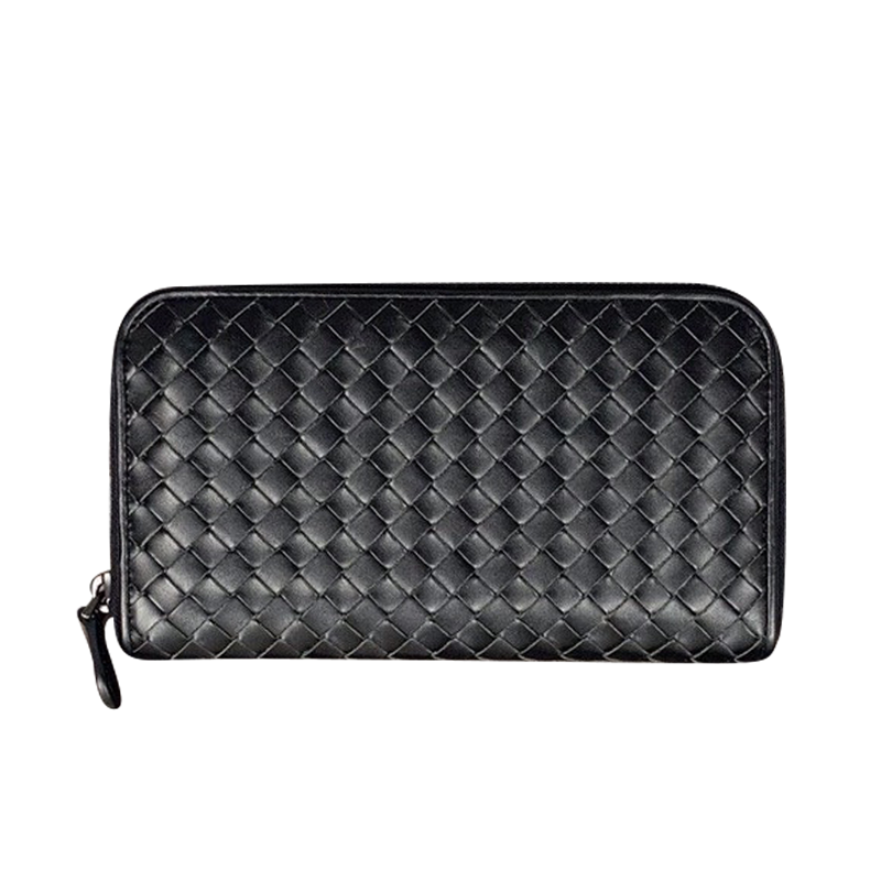 【二手99新】bv葆蝶家 黑色男士手包 真品奢侈品品牌手拿包 黑色bv