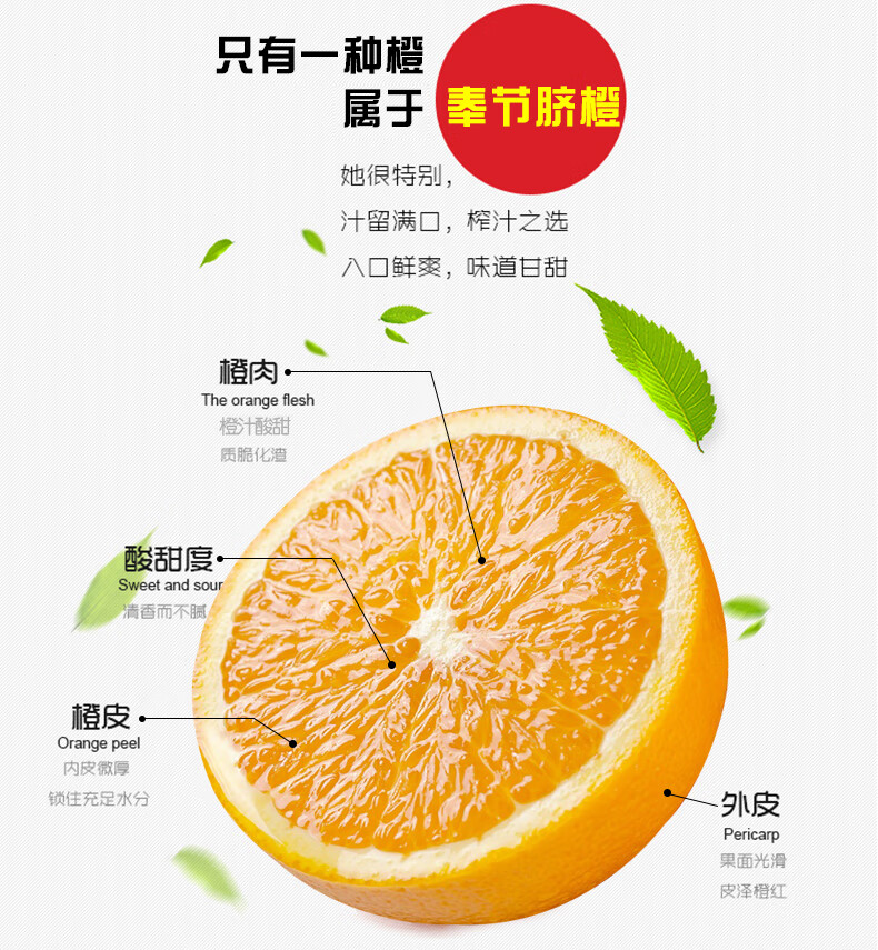 顺丰现摘正宗重庆奉节脐橙顺丰10斤新鲜伦晚橙子当季水果整箱185斤