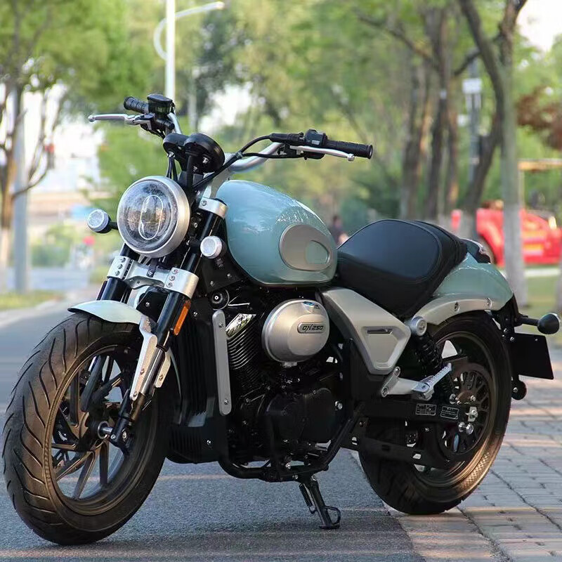 原装全新爵士捷dx250美式巡航太子复古摩托车巡航车250双缸v缸前后abs