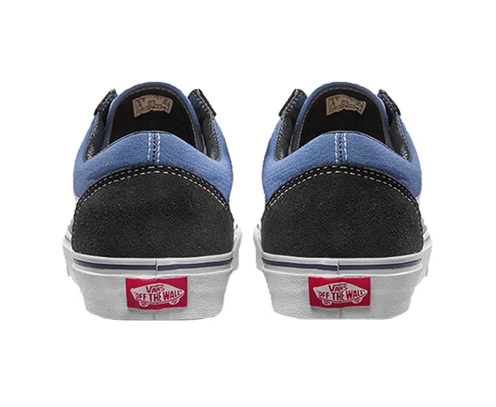 万斯范斯vans官方old skool板鞋低帮鞋经典男女款休闲鞋 现货 蓝色/vn