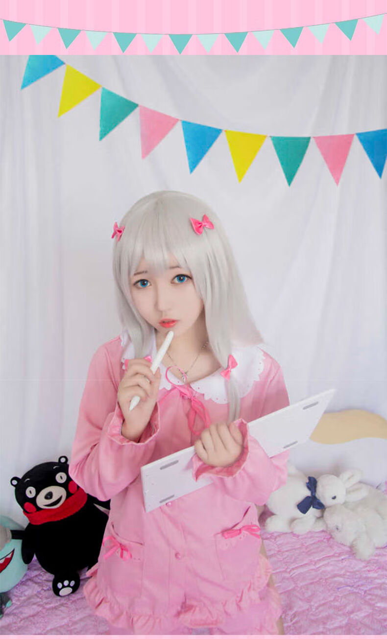 白泽埃罗芒阿老师粉色睡衣服黄漫和泉纱雾cos服动漫cosplay服装女