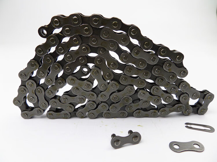 普通自行车单速链条带活节连扣死飞车链子 折叠车普通自行车链  