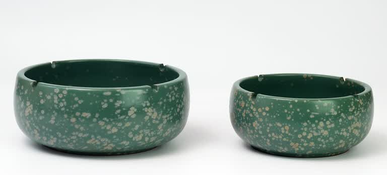 创意办公室茶几客厅超大号个性复古简约时尚陶瓷灰缸 白墨(特大号)