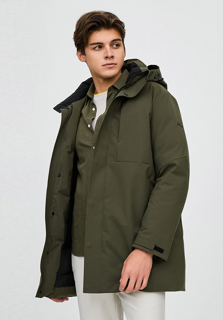 jlindeberg金林德伯格商务休闲潮流冬季蓄热款休闲中长款羽绒服男