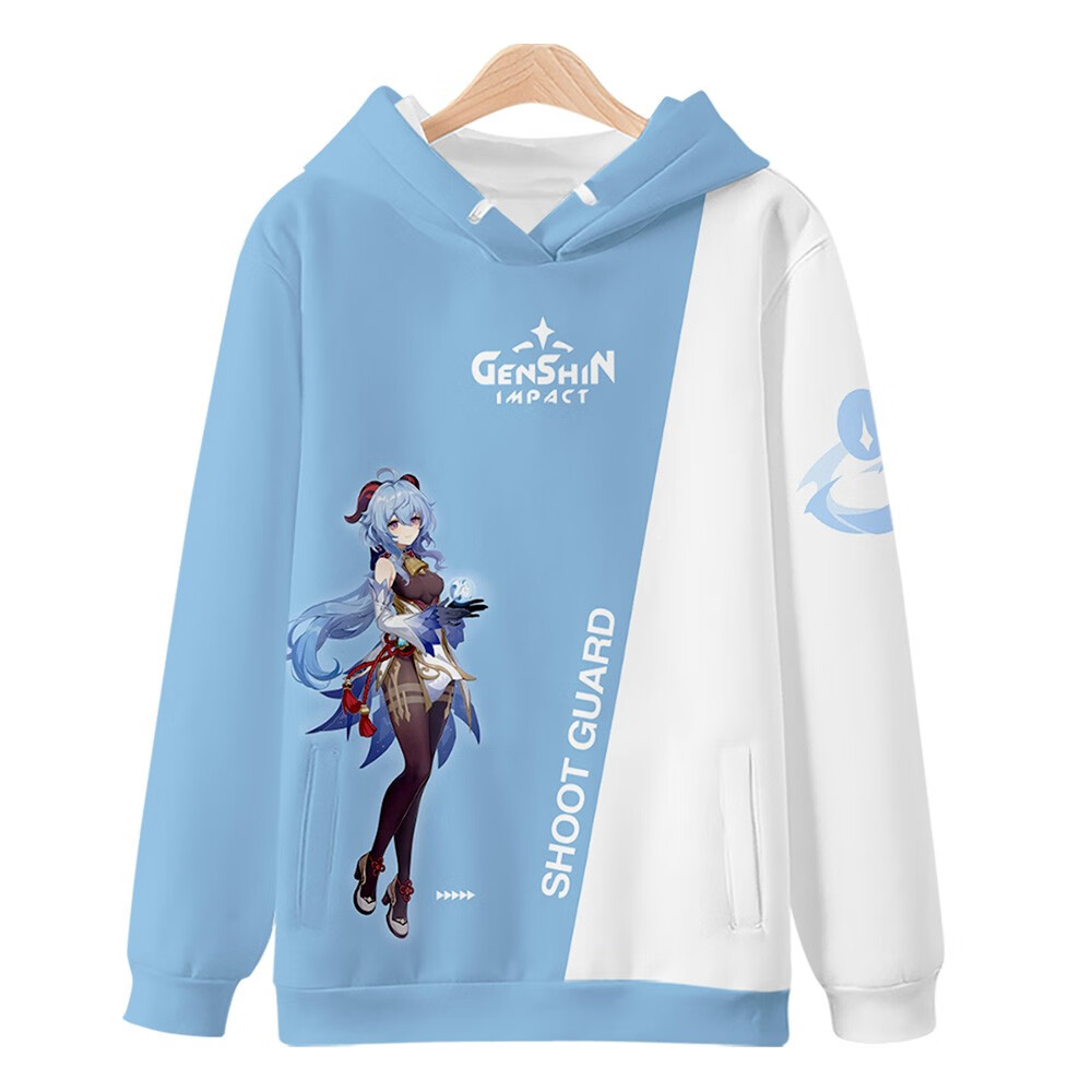 服饰内衣>男装>卫衣>卡漫森(kamansen)>卡漫森动漫原神甘雨cos印象