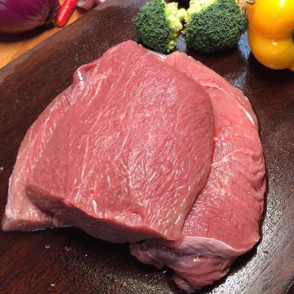 霖肉新鲜牛肉国产原切腿肉冷冻鲜肉不调理牛肉 原切牛霖肉3斤【图片