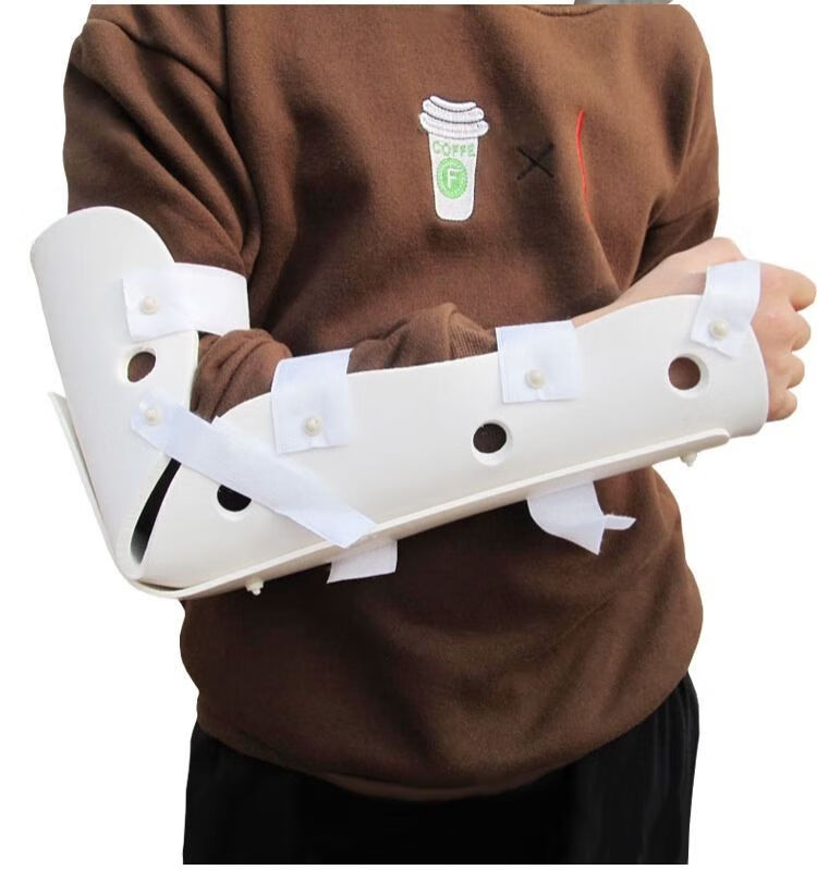 肱骨髁间肘关节固定支具支架夹板上肢康复前臂手腕护具 成人大号左