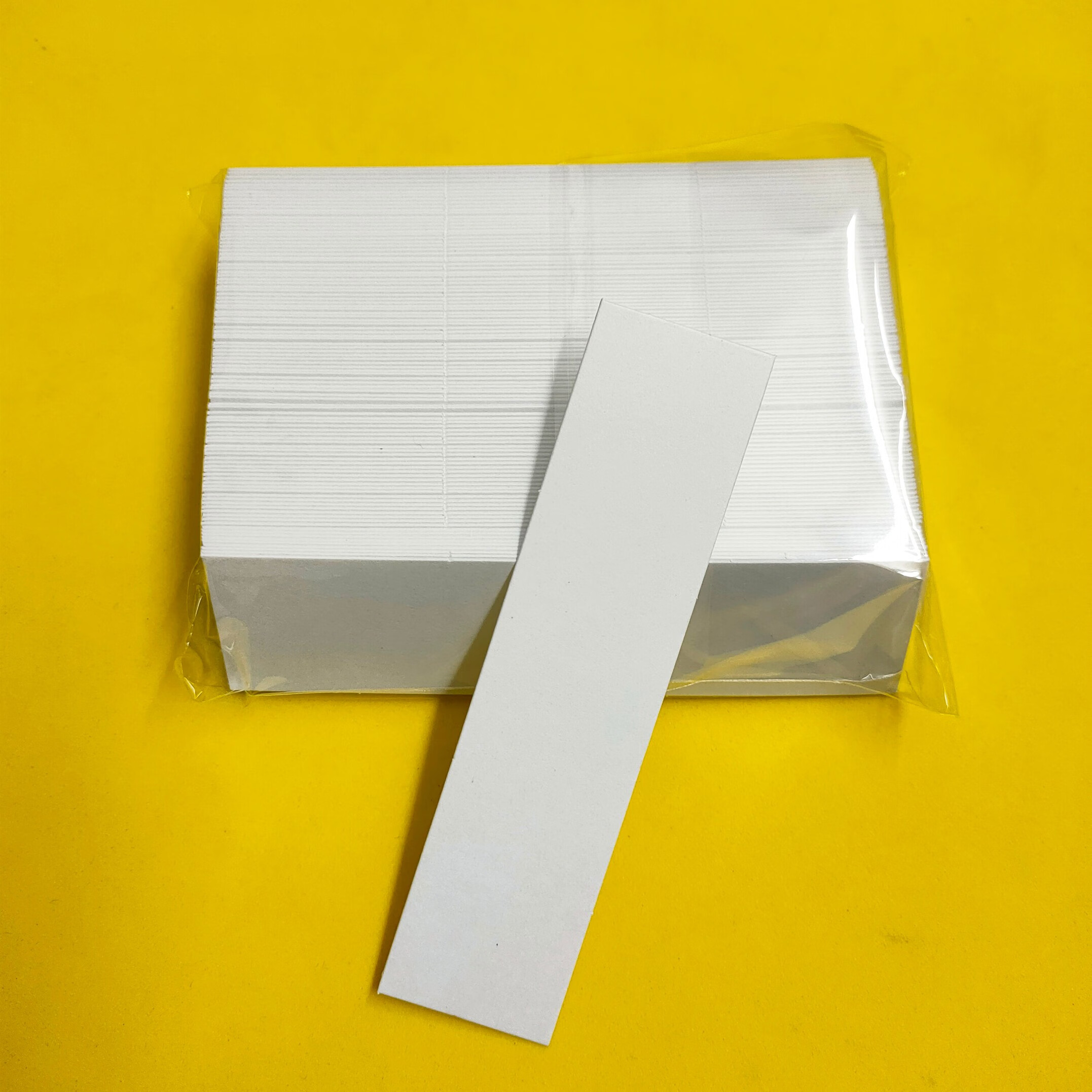 新品进口纯棉厚实无异味试香纸试闻纸试香卡闻香纸精油辨香纸长方105x