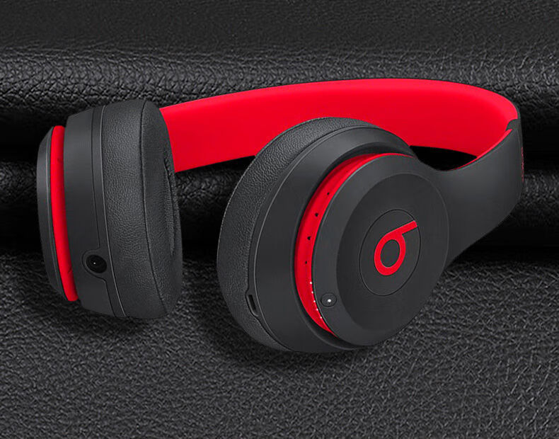 24wl适用beats solo3耳机罩魔音有线蓝牙无线bestwireless海绵套 蓝牙