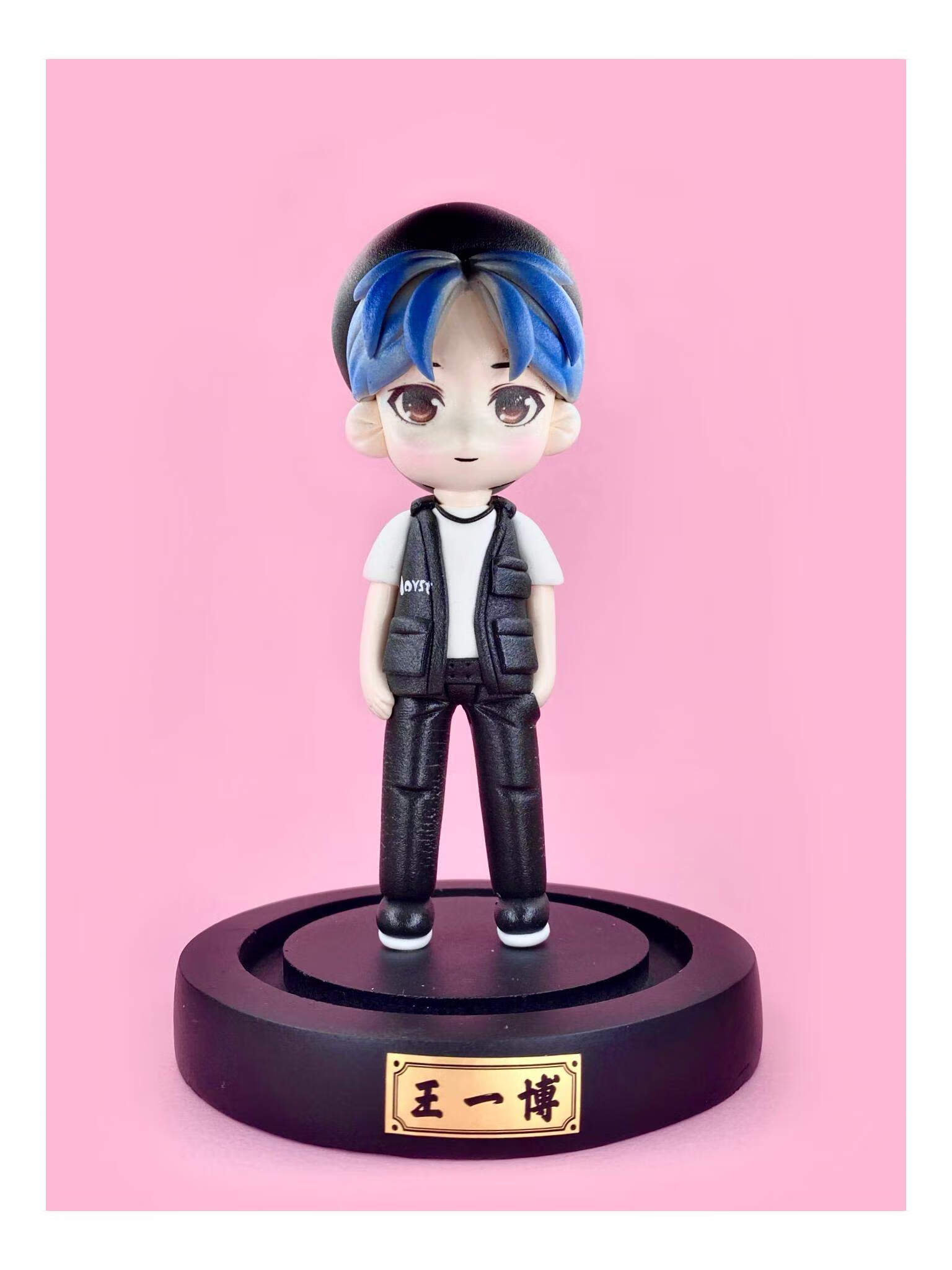 林中鸟 王一博周边真人模型人偶摆件公仔玩偶男生女生日定制礼物 王