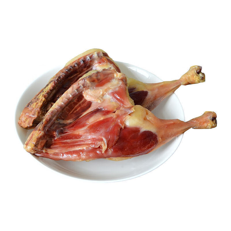 新鲜制作江西腊鸭腿咸鸭腿风干鸭腿腊鸭腊味鸭腿批 整箱 三三共6只