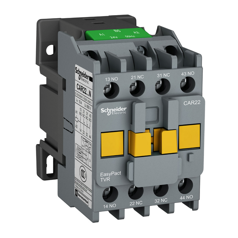 【zz】施耐德电气 tvr控制继电器 36v 50hz 2no 2nc car22cc5n【图片