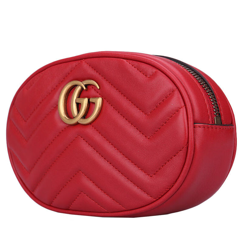 古驰(gucci)女包 红色牛皮女士腰包 476434 dsvrt 6433