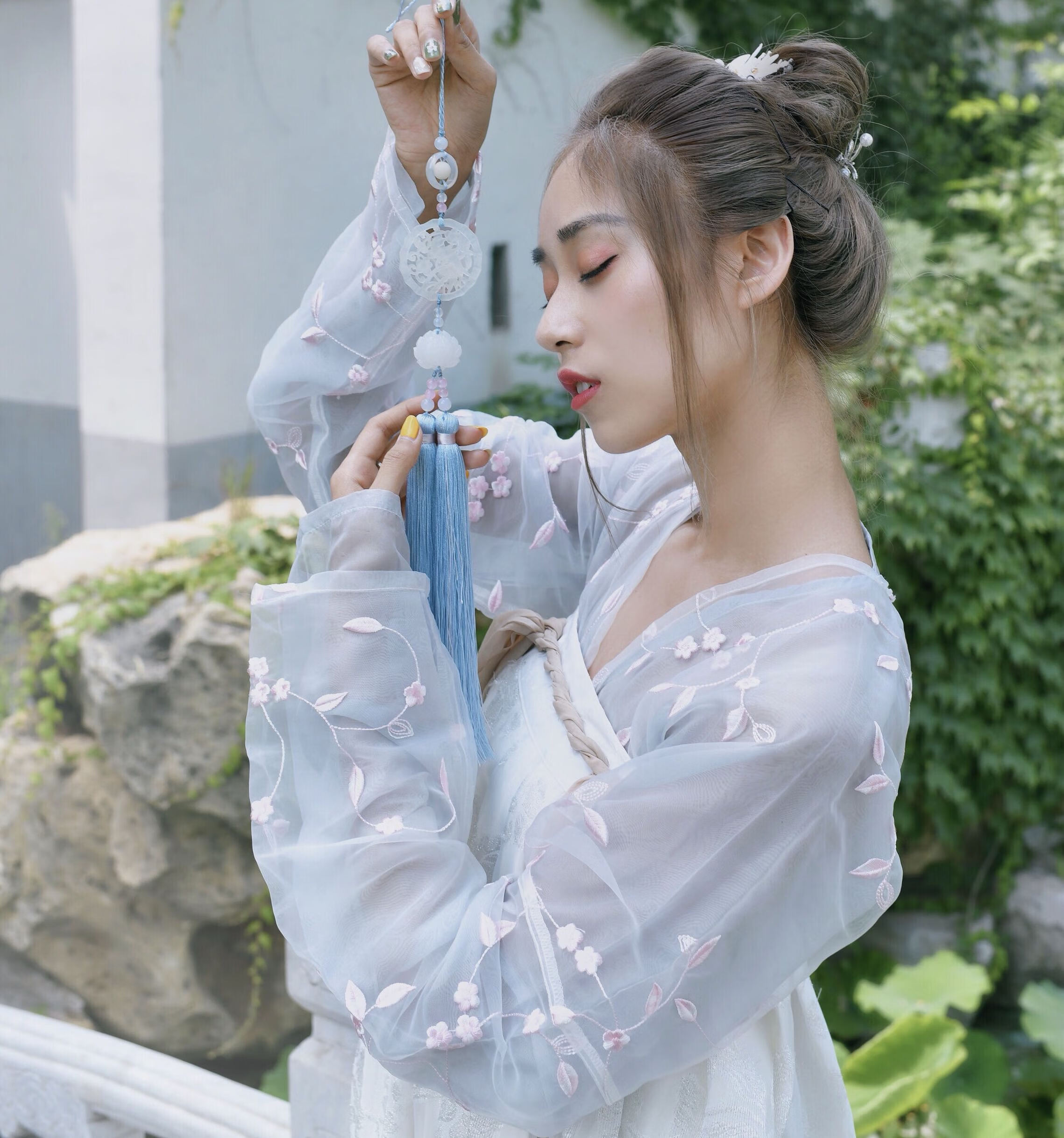 古风玉佩汉服配饰流苏腰佩禁步古装腰间挂件旗袍压襟情侣男女五福临门