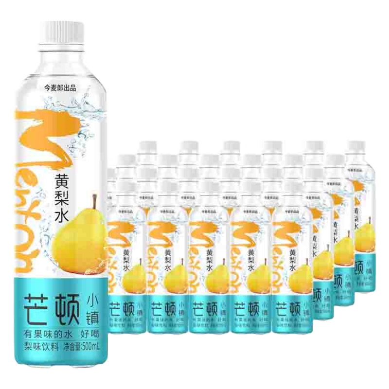 今麦郎 芒顿小镇黄莉水500ml*8/16瓶果味维生素饮料果味饮品解渴饮