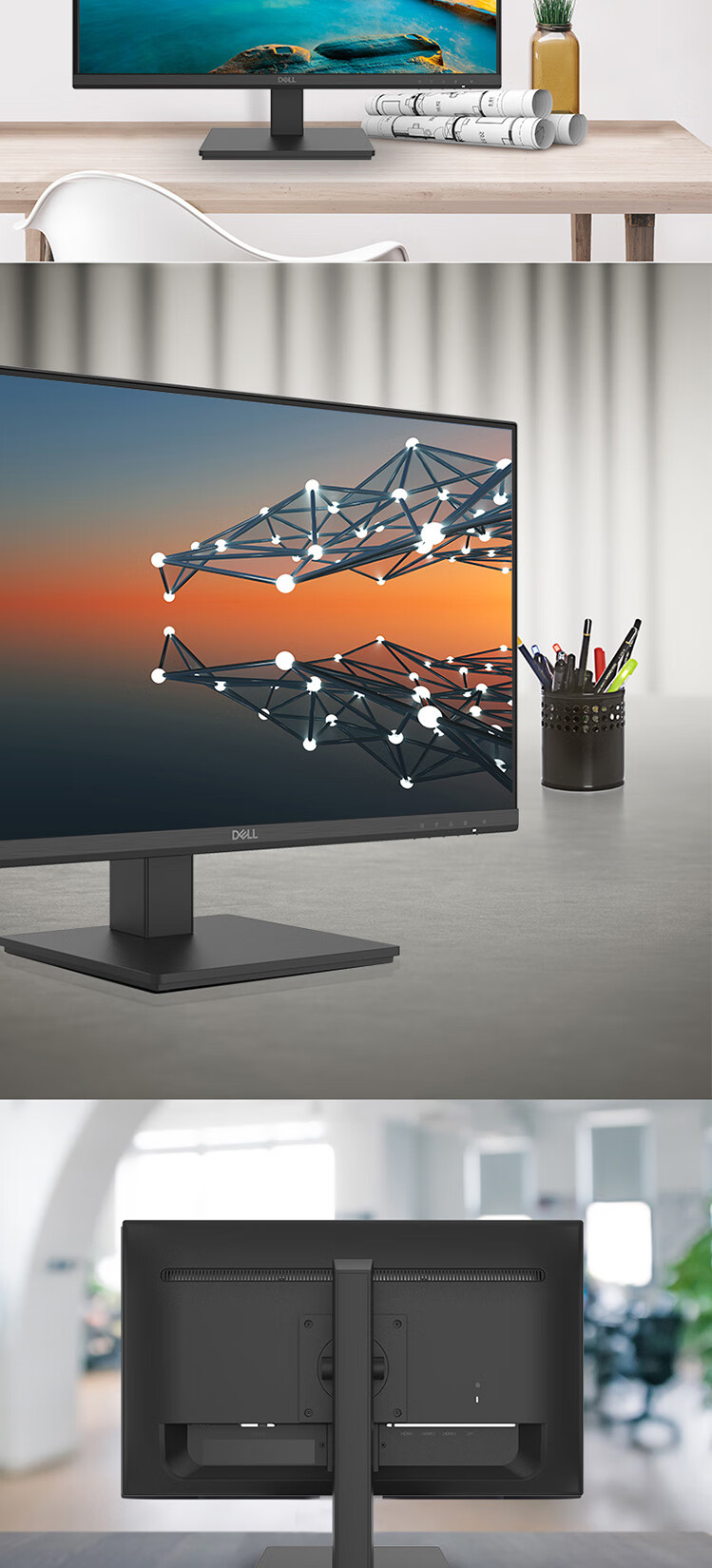 官翻99新戴尔delld2421ds238英寸2kips电脑显示器屏幕全国联保三年