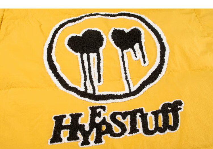 【inxxstreetlab】hypestuff 潮牌可脱卸帽短款羽绒服
