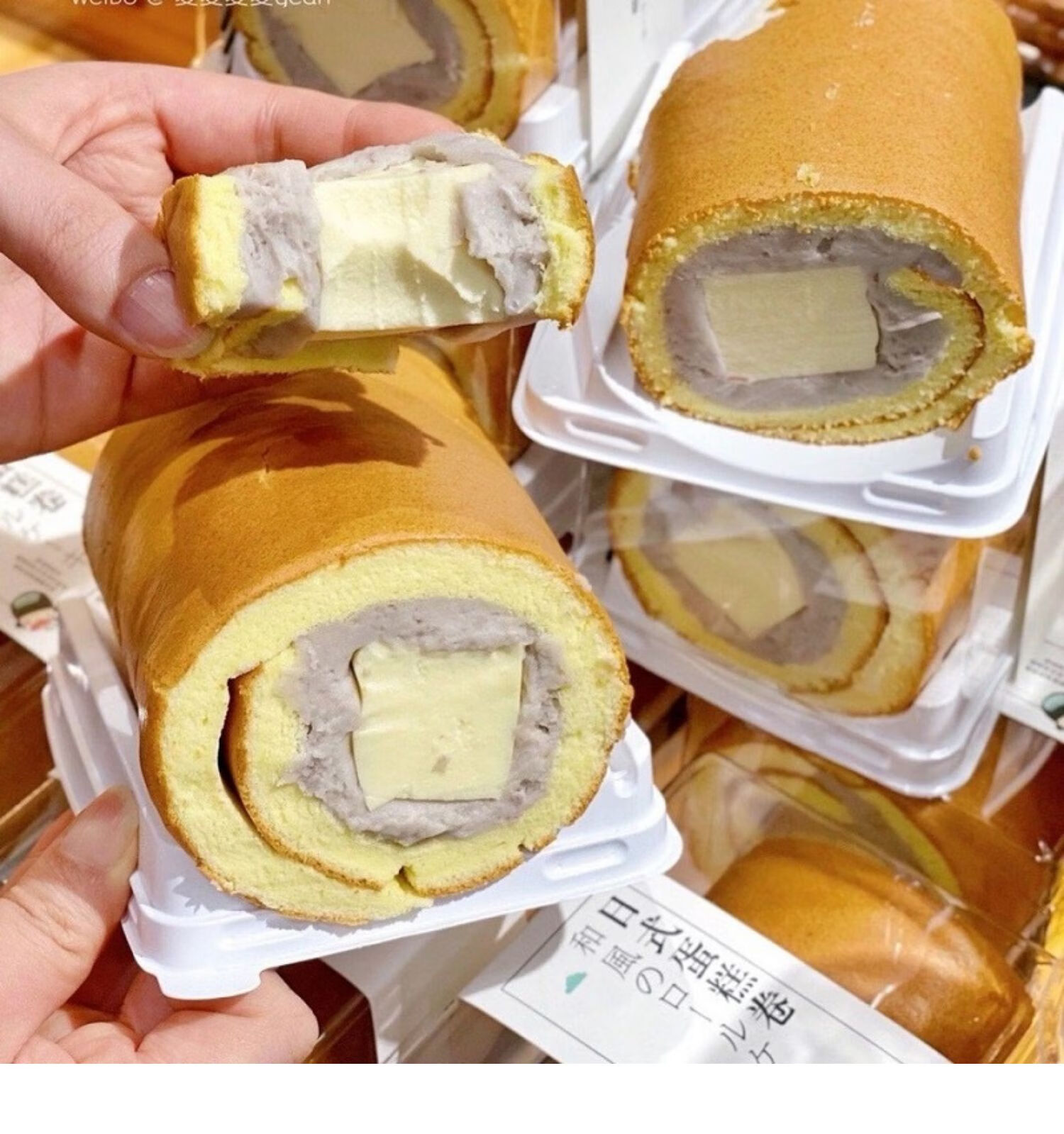 芋泥奶冻卷芋泥奶冻卷一盒