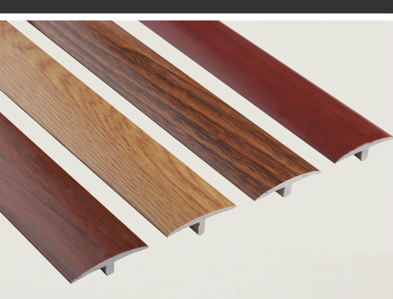 木地板压边条 门口压条过门槛条扣条pvc实木地板收边条接缝t字型木纹