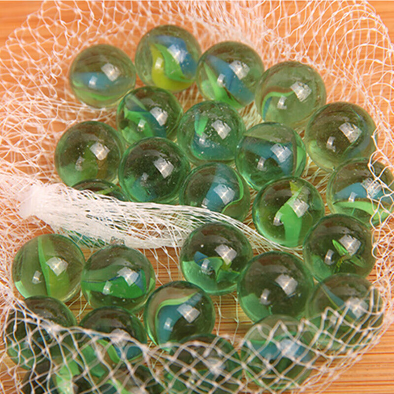 玻璃弹珠玻璃球 溜溜球 浴缸装饰玩具 弹珠机专用14mm25mm 1.
