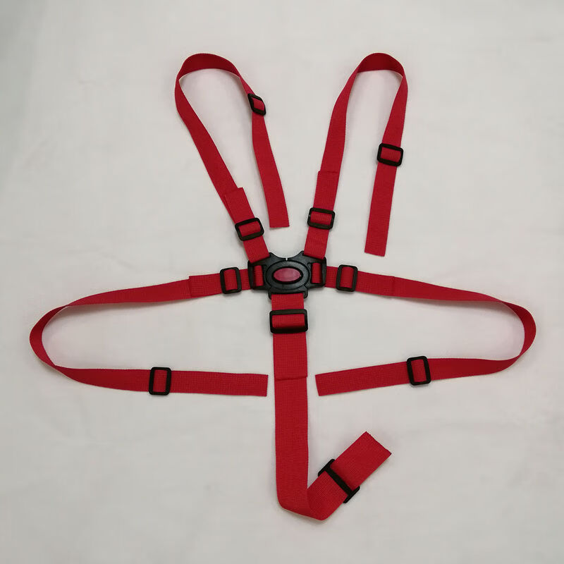 儿童餐椅安全带绑带固定带婴儿车藤椅五点式绑带宝宝座椅推车配件