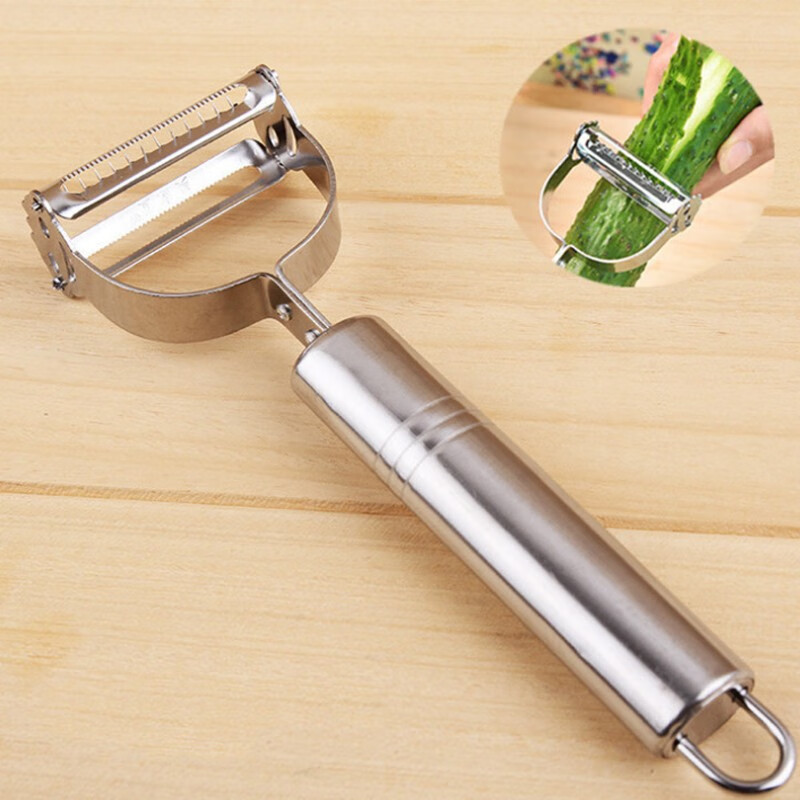 功能多不锈钢笑脸削皮器 削皮刀 土豆刨 刨丝器瓜果削 a