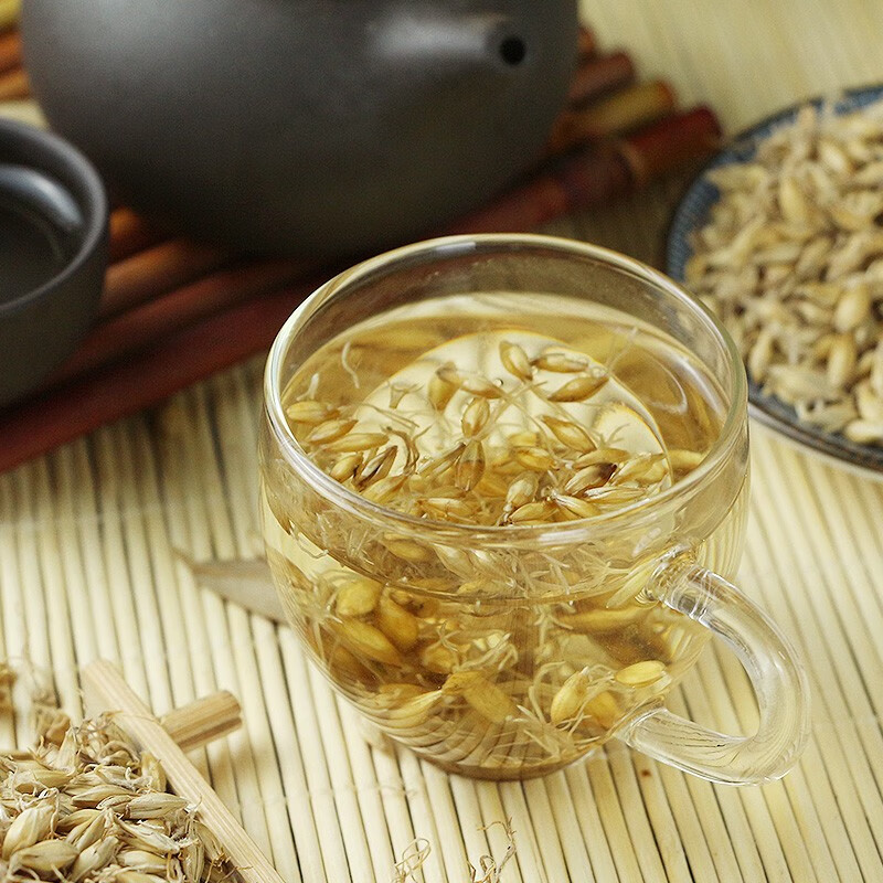 生麦芽500g麦芽中药材大麦芽茶泡水可自磨麦芽粉 500g