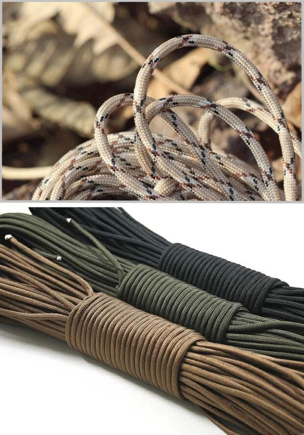 刀柄缠绕绳刀把缠带缠刀柄绳刀柄绳绑刀绳伞绳线编织伞绳防滑 沙漠