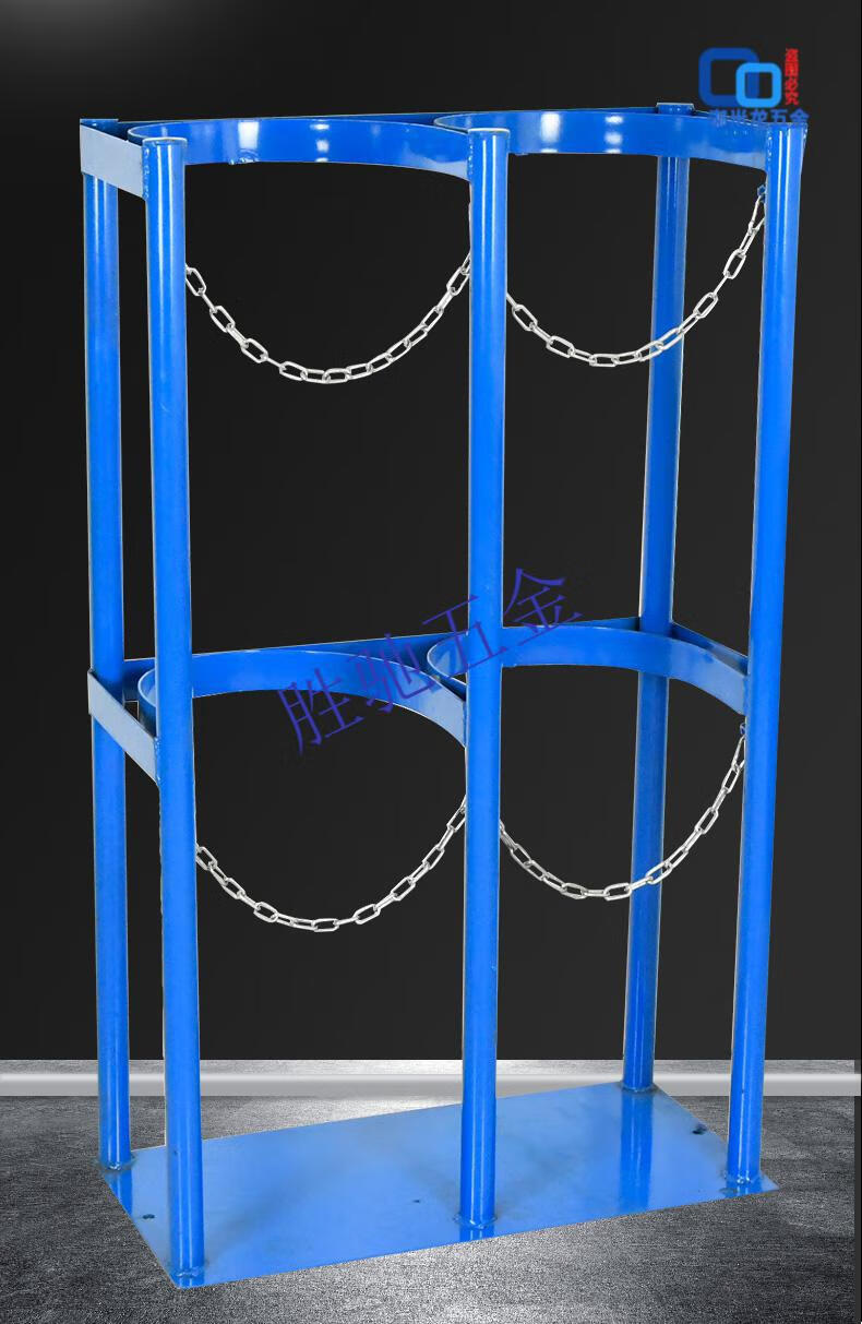 钢瓶固定架支架钢瓶乙炔氧气氮气瓶柜3瓶4瓶灭火器气瓶固定架柜40l单