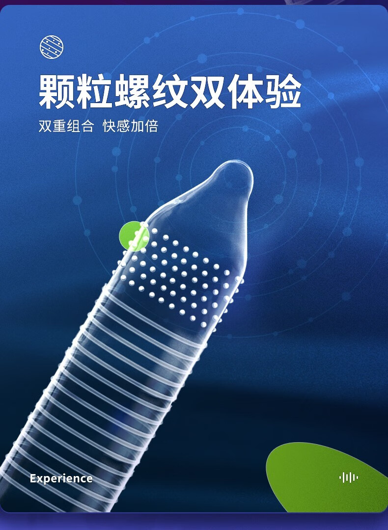 大象避孕套超薄大颗粒螺旋纹凸点螺纹狼牙套带刺狼牙装情趣组合 男用