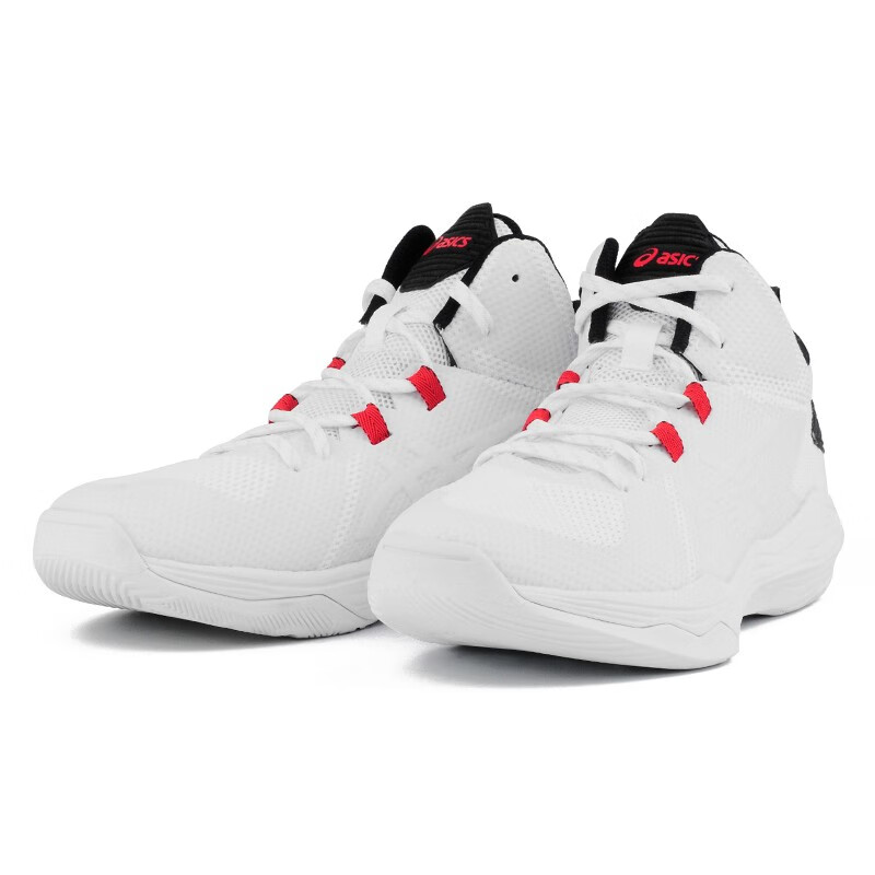 亚瑟士asics篮球鞋男款novaflow缓震篮球鞋1063a0281063a028101白色