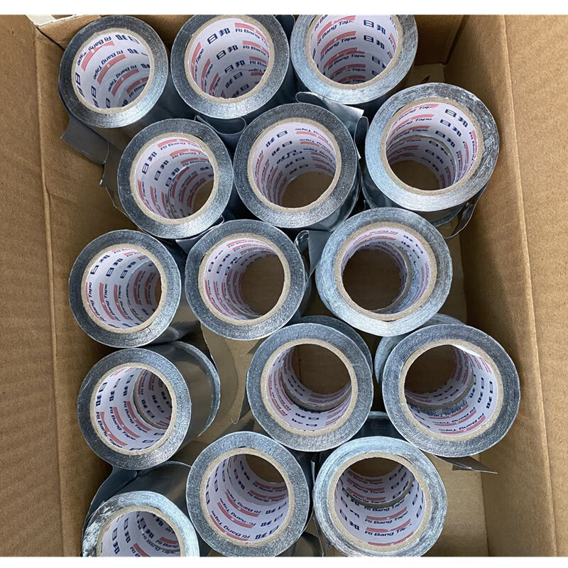 邦特玻纤布铝箔胶带整箱晶牌无衬纸铝箔整件5cm8cm10保温胶带芊迁筱