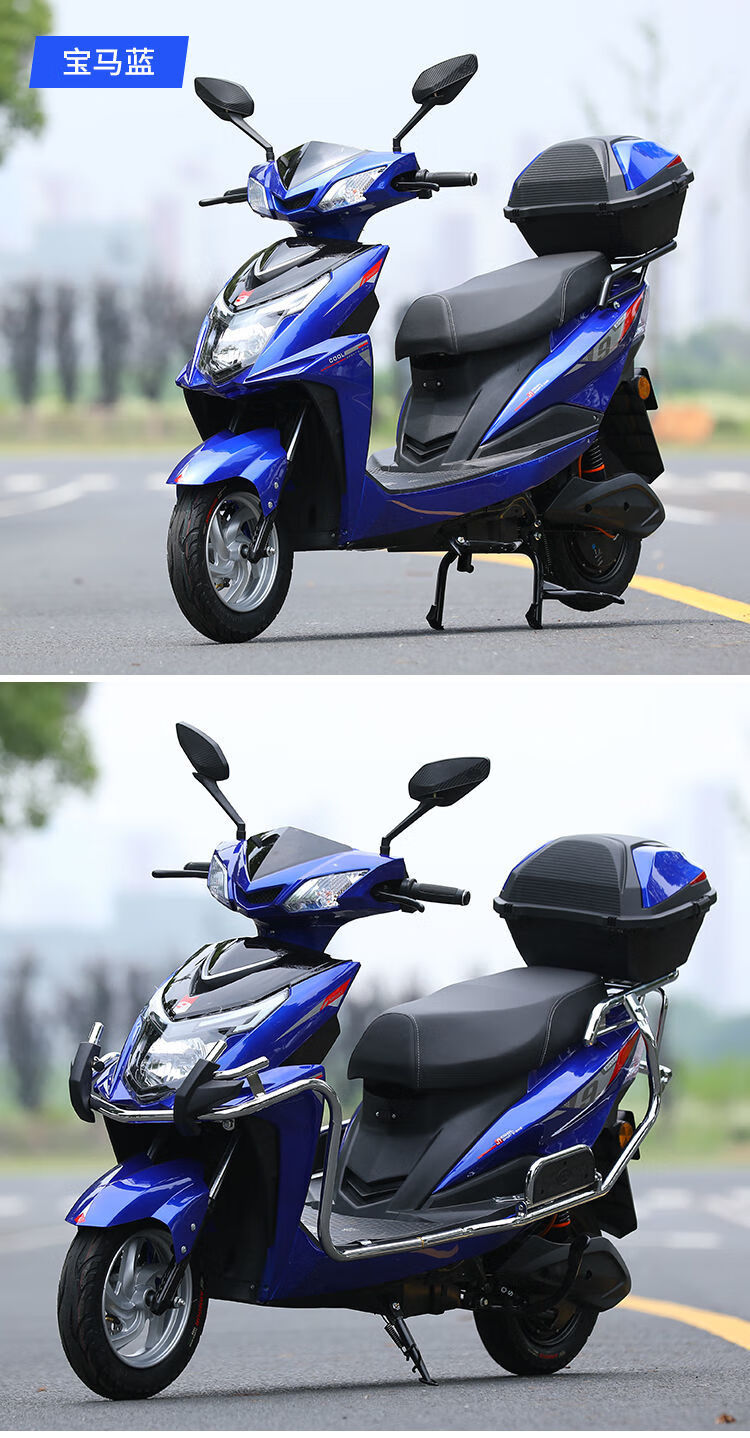 2022新款60v72v雅迪同款尙領車型電動車男女雙人電瓶高速大功率外賣