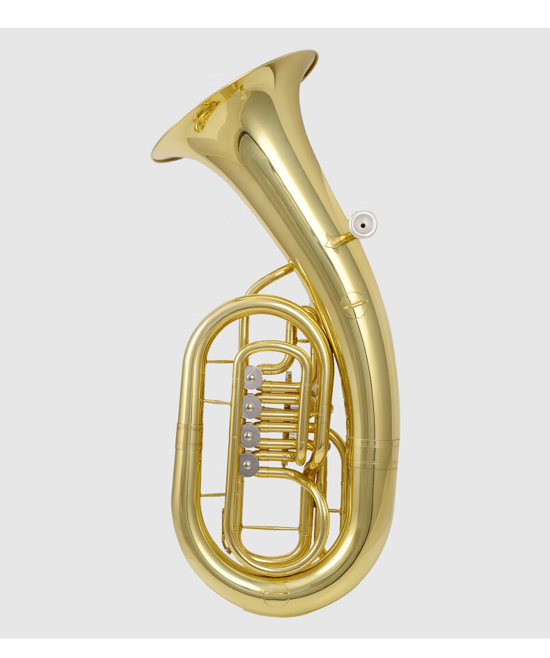 新宝上低音号乐器扁四键小抱号扁键运福来号黄铜大号铜管ep1101 磷铜