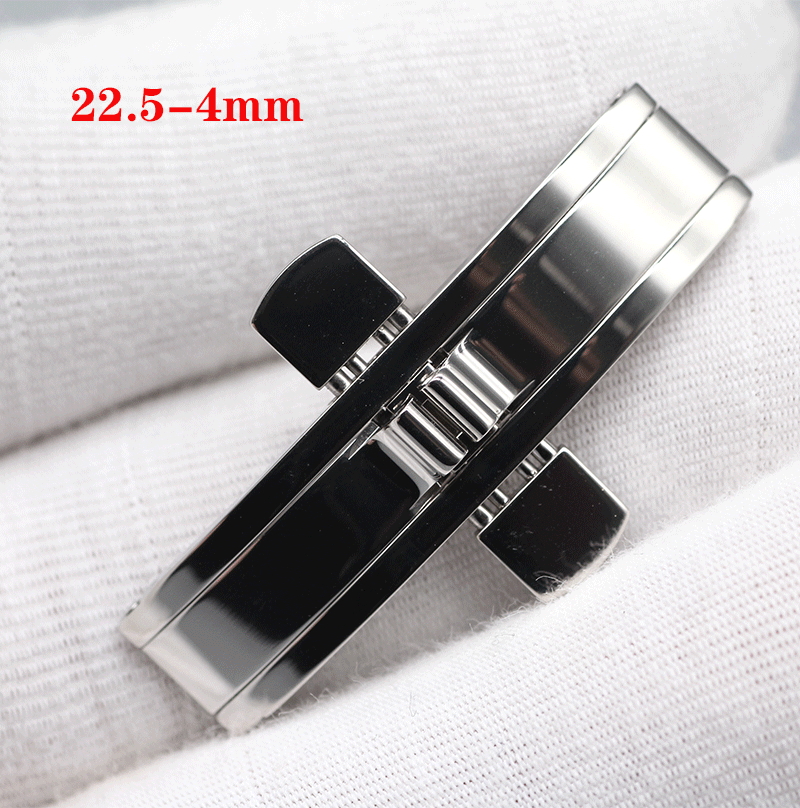 瑰丽嘉岚军旗表带扣l4配件卡扣钢带扣原厂蝴蝶扣浪琴钢带蝴蝶扣205mm