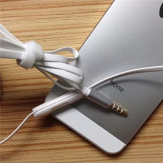 beats耳机入耳式重低音面条有线带麦运动耳机高音质可通话主动降噪