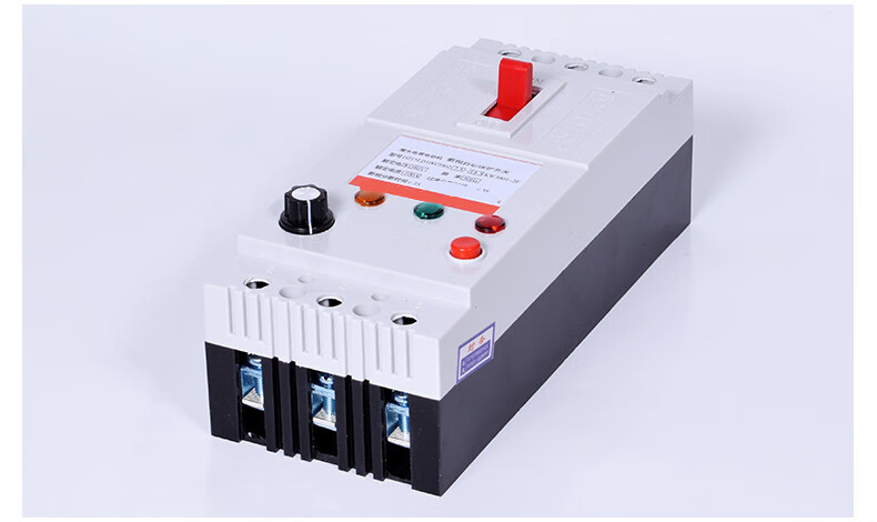定制缺相保护器三相潜水泵保护器380v电开关电机断相漏电保护器3p100a