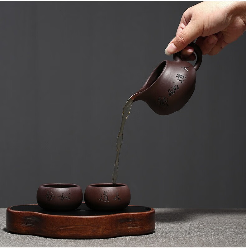 善财宜兴原矿紫砂壶名家朱永才整套功夫紫砂茶具礼品套装茶杯茶壶公道