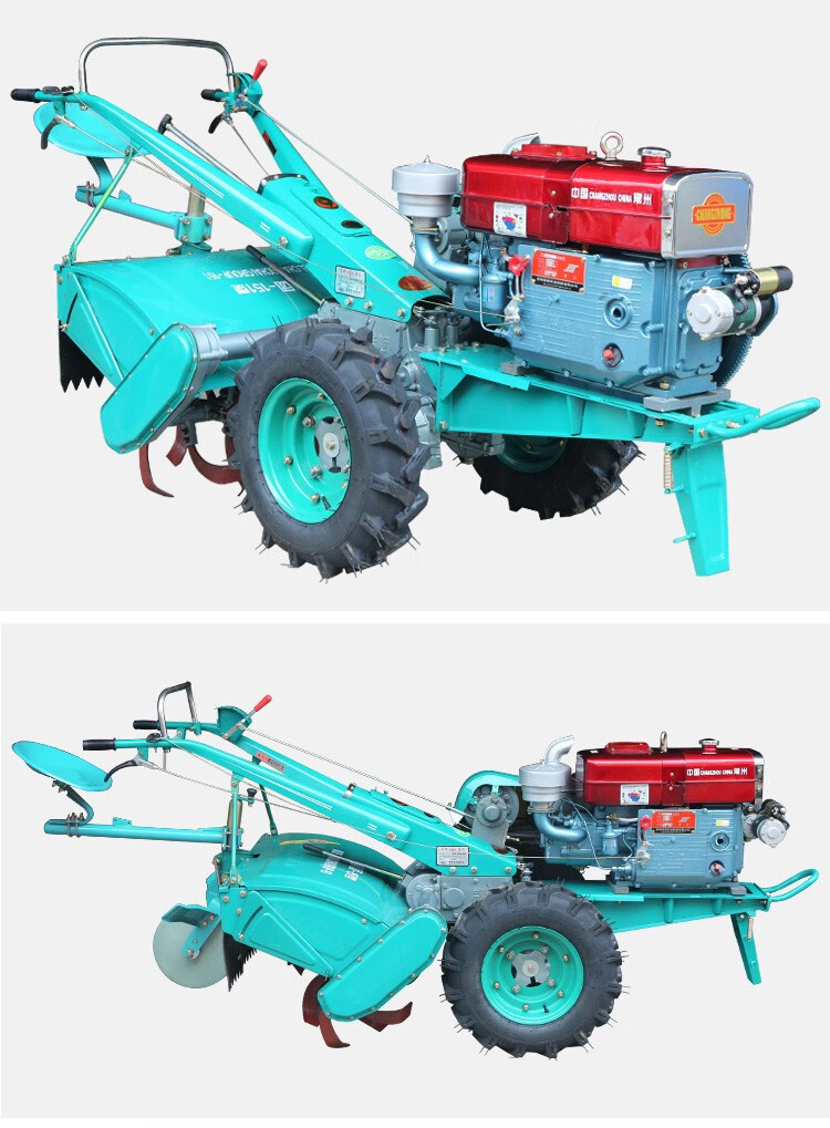 常州东风型151型手扶拖拉机 起垄机播种施肥开沟15/18/20/22马力