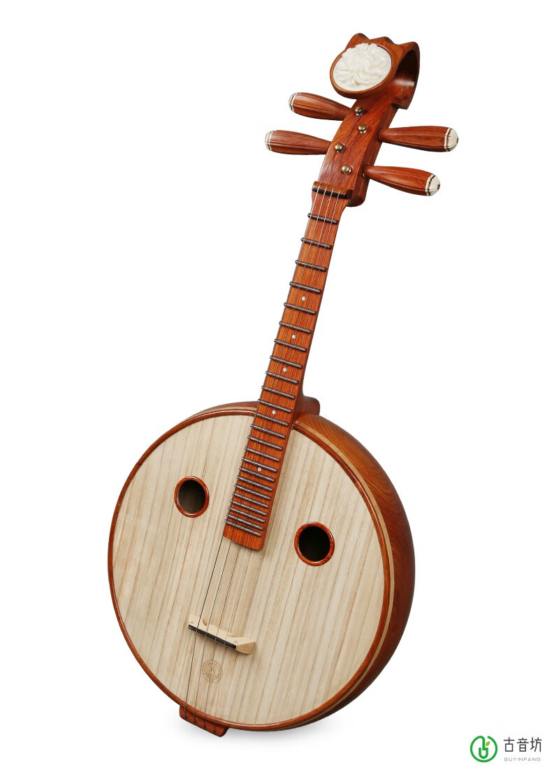 星海阮 中阮乐器 8514-a一级奥氏黄檀木民族专业演奏级酸枝木中阮琴