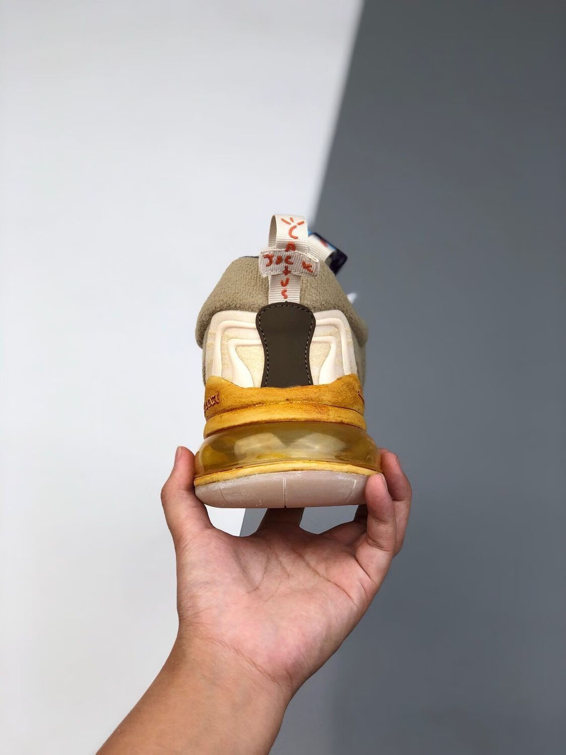 air max 270 travis scott仙人掌ts鬼脸联名男女情侣气垫跑步鞋 270